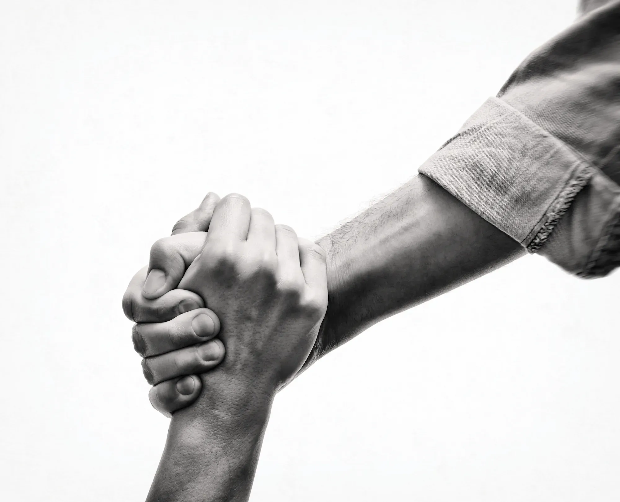 strong hands helping